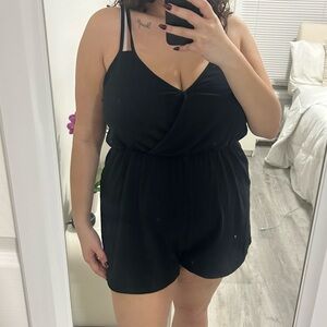 shein black romper